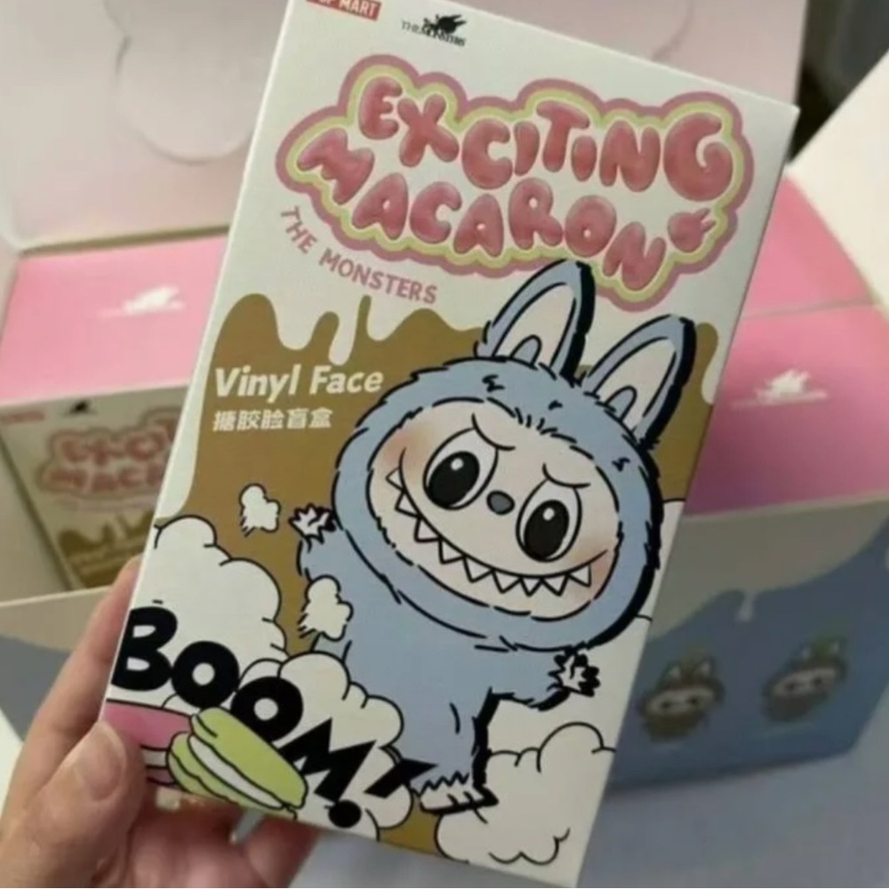 Exciting Macaron Labubu. Unopened